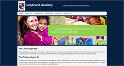 Desktop Screenshot of ladybrandacademy.co.za
